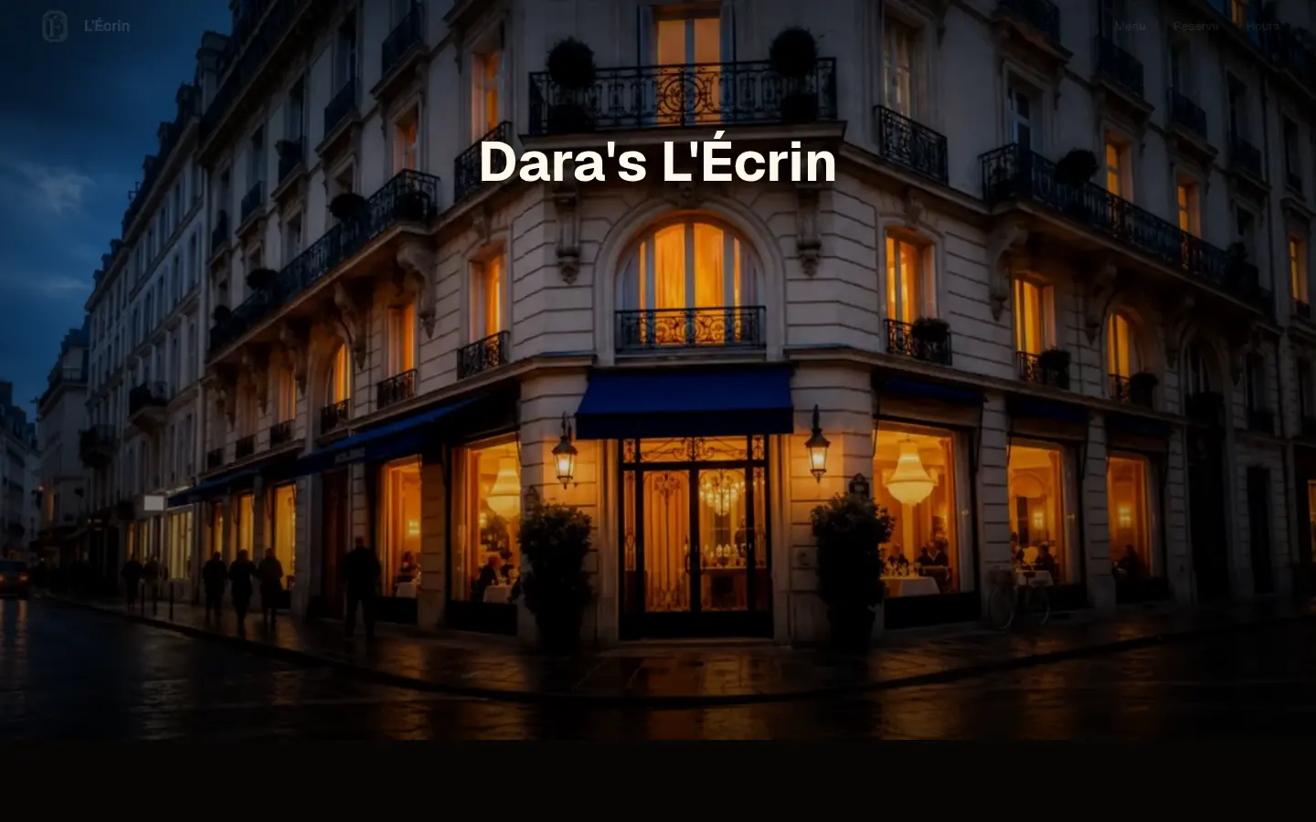 L'Écrin · A site that sells